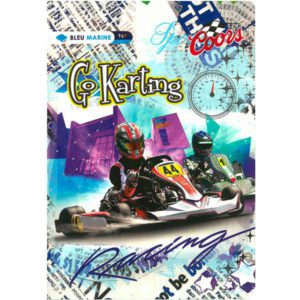 Cahier A5 96 Pages bleu marine